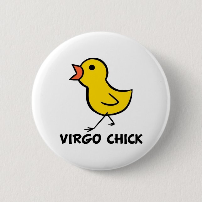 Botón Virgo Chick (Anverso)
