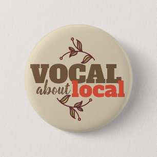 botón Vocal sobre local