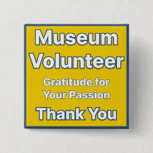 Botón Voluntario del Museo