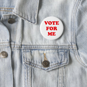 Botón Vota Por Mí