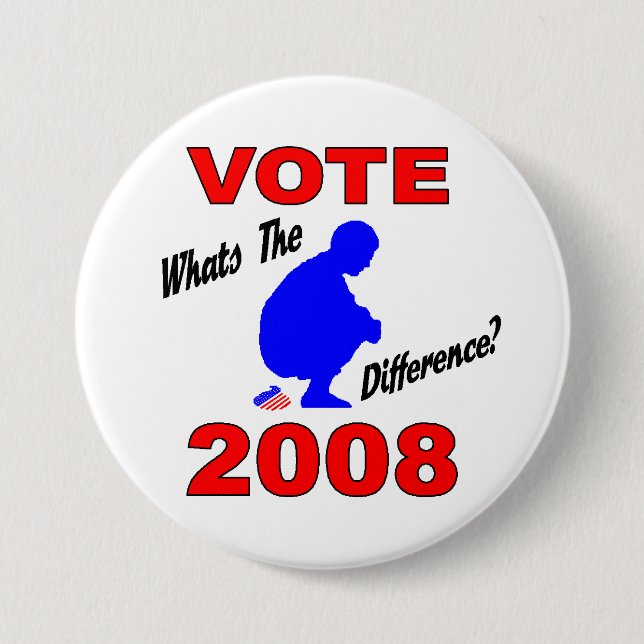Botón Votar 2008 (Anverso)
