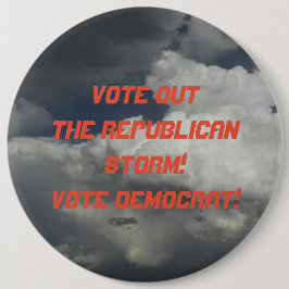 Botón Vote Demócrata