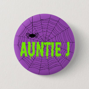 botón Web Auntie J Green Driding Font Spider