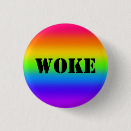 Botón WOKE Rainbow