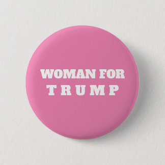 botón WOMAN FOR TRUMP 2024