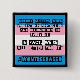 Botón #WontBeErased OKC de PFLAG