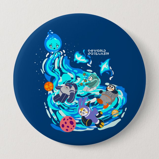 Botón X World Team 319-20250305 (Anverso)