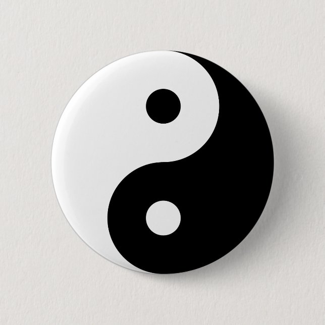 botón Yin-Yang Pin (Anverso)