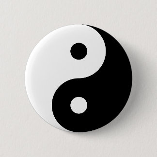 botón Yin-Yang Pin