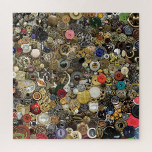 Botones Antiguos Rompecabezas Para Adultos