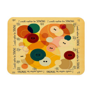 Botones de costura imán premium