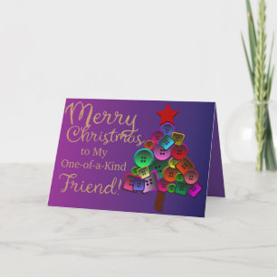 Botones Feliz Navidad Árbol Amigo Único