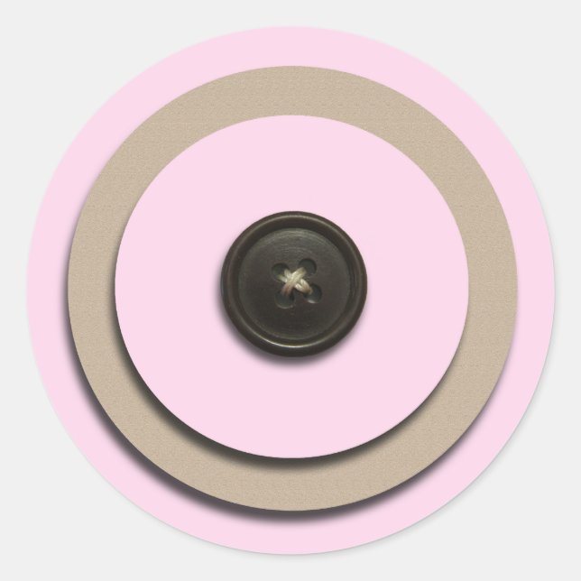 Botones rosados y Sellos para sobres de paréntesis (Anverso)