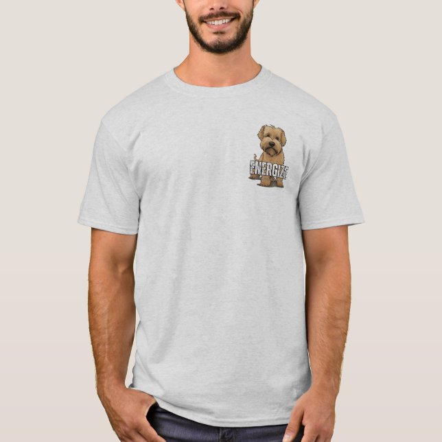 Botones Scruffy ENERGIZAN camiseta (Anverso)