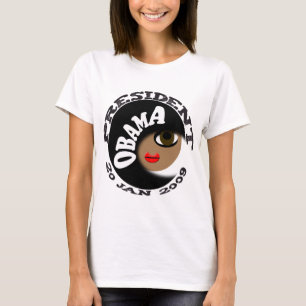 ¡Botones y camisetas de la inauguración de Obama