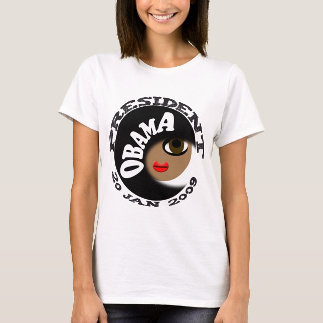 ¡Botones y camisetas de la inauguración de Obama! (Anverso)