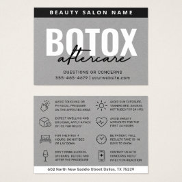 Botox Filler Inyección Después de la Instrucción