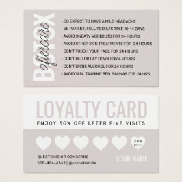 Botox Filler Inyección Después de la Instrucción