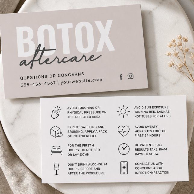 Botox Filler Inyección Después de la Instrucción (Subido por el creador)