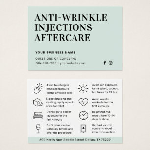 Botox Mint Anti Wrinkle Inyecciones Después De La 