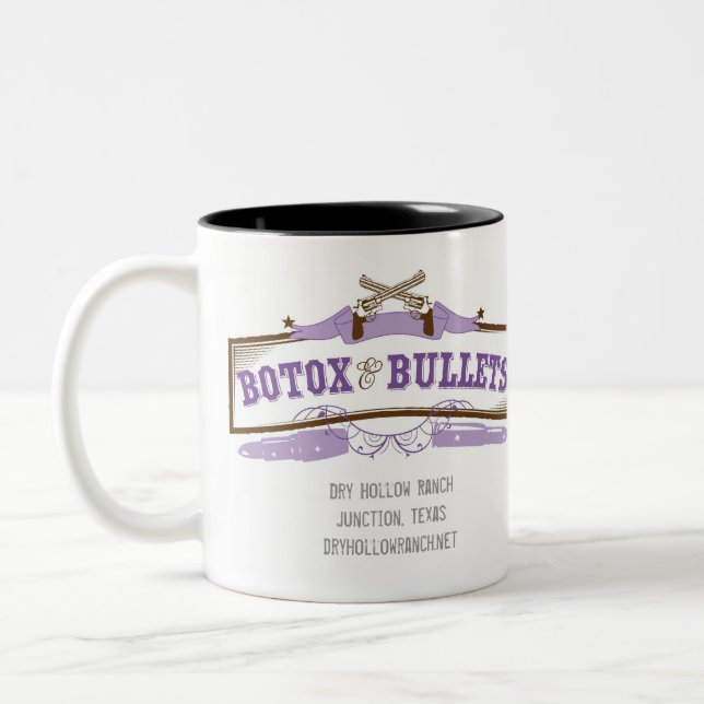 Botox y taza de café de las balas (Izquierda)