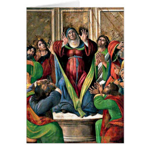 Botticelli - El Descenso del Espíritu Santo