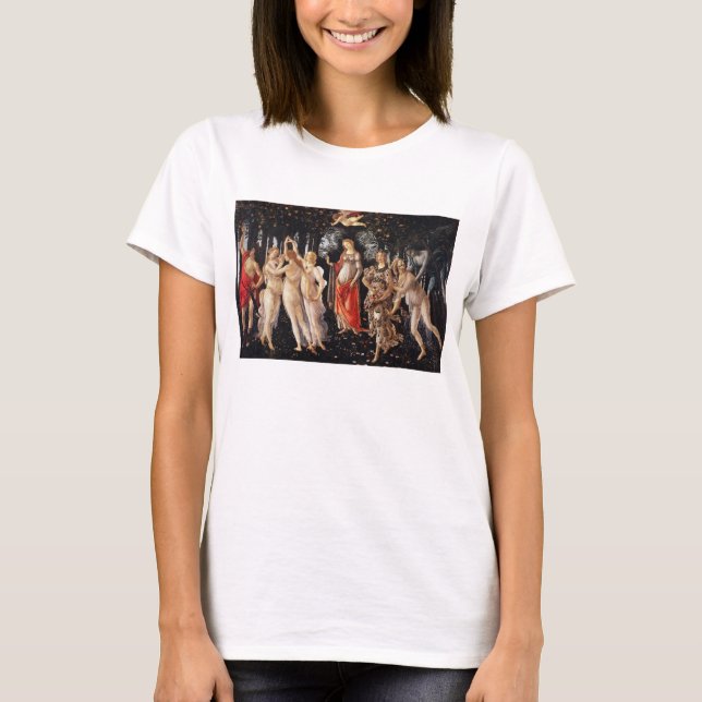 Botticelli Primavera camiseta (Anverso)