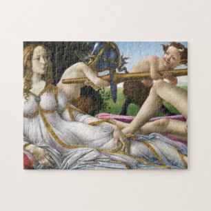 Botticelli Venus y rompecabezas de Marte