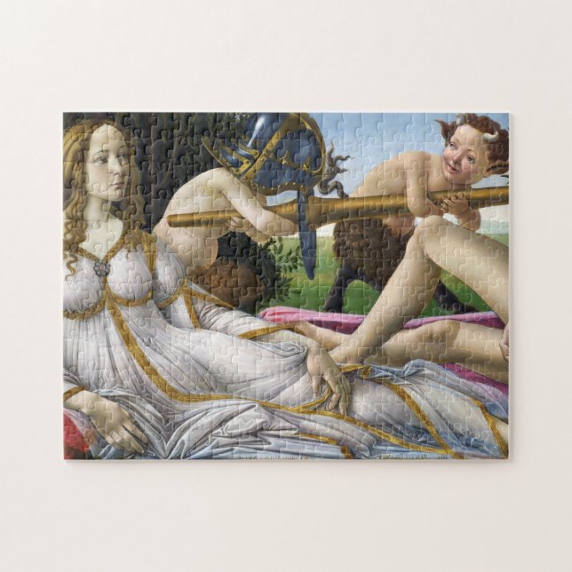 Botticelli Venus y rompecabezas de Marte (Horizontal)