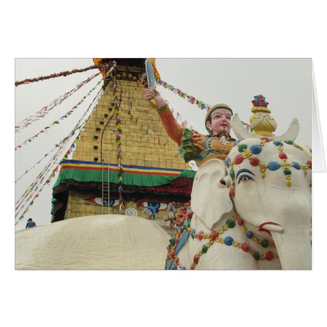 Boudha Stupa (Anverso (Horizontal))