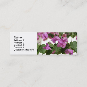 Bougainvillea - Plantillas para tarjetas de visita