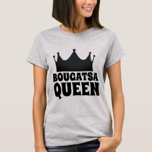 BOUGATSA CAMISETAS DE TIPO GRIEGO DESSERT QUEEN