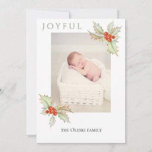 Boughes De Tarjeta Fotográfica De Festividad Llant