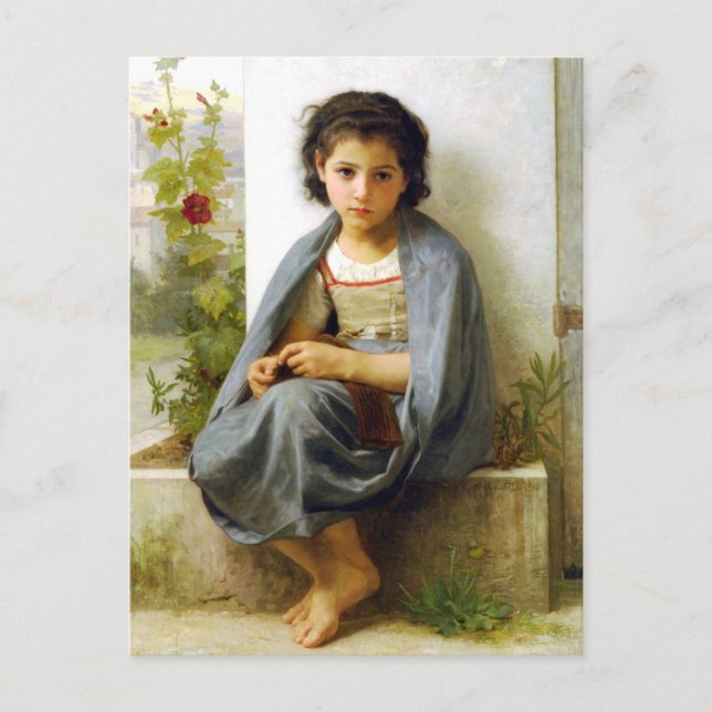 Bouguereau, la pequeña postal de los nitritos (Anverso)