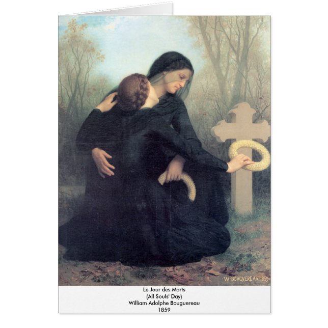 Bouguereau - Le Jour des Morts (Frente)