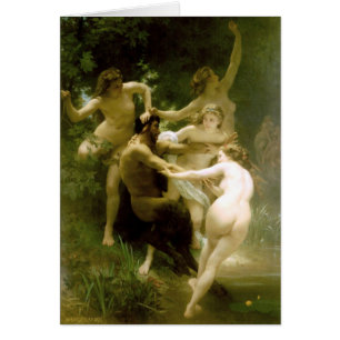 Bouguereau - Nymphes y Satyre