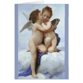 Bouguereau Primer beso Amor Psyche niños CC0073