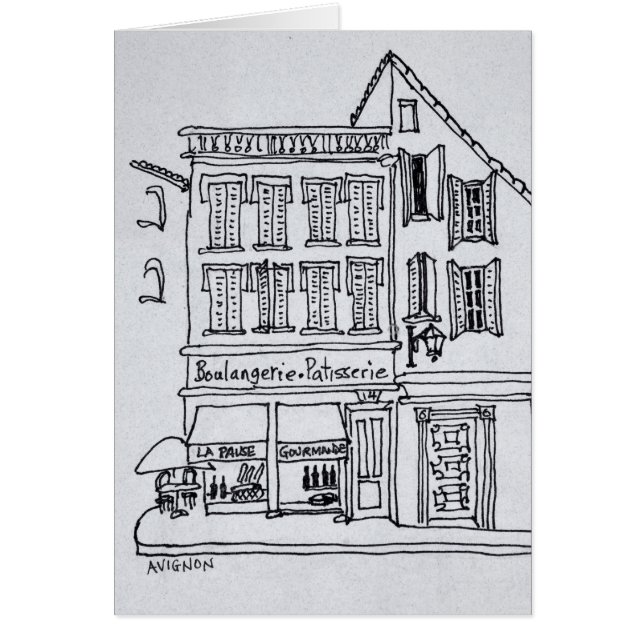 Boulangerie Patisserie, Aviñón (Frente)