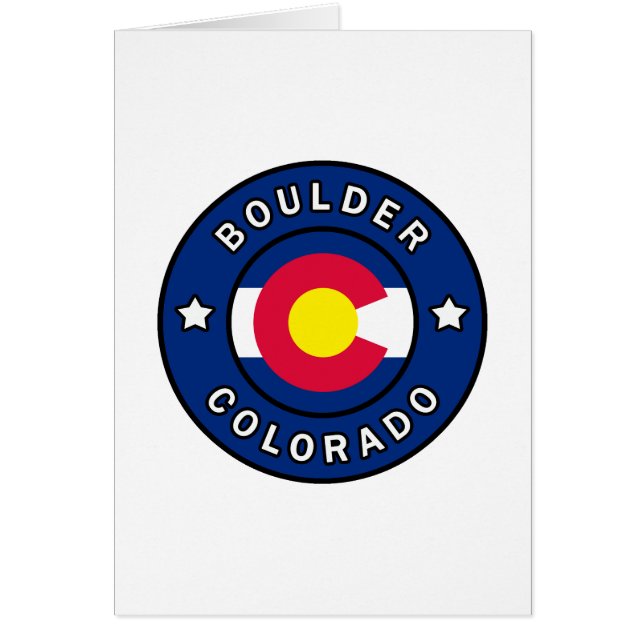 Boulder Colorado (Frente)