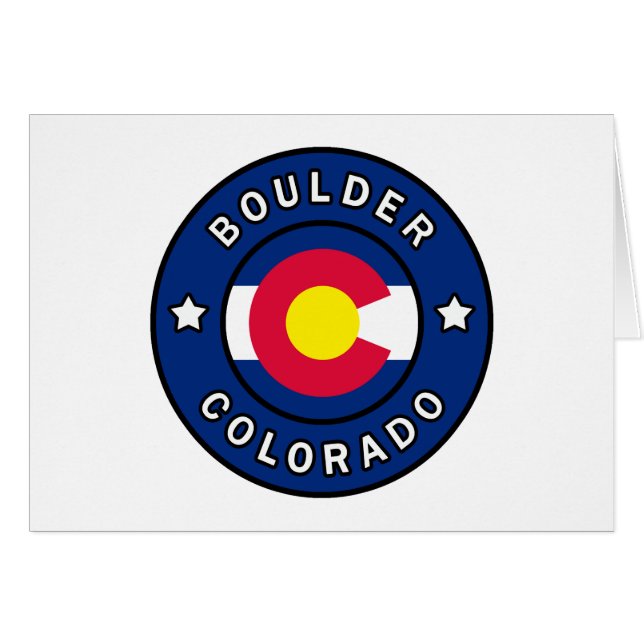 Boulder Colorado (Anverso (Horizontal))