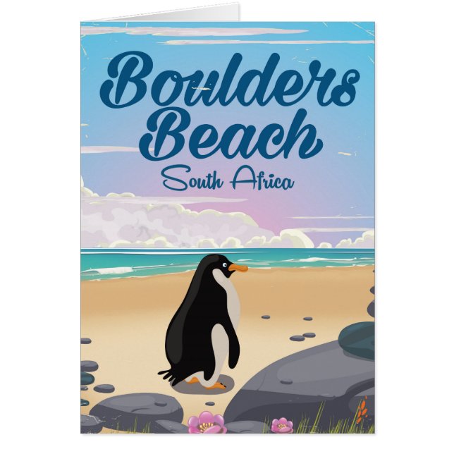 boulders beach South africa personalizado viajar p (Frente)