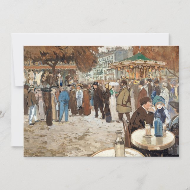 Boulevard de Clichy | Louis Abel-Truchet (Anverso)