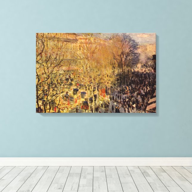 Boulevard des Capucines de Claude Monet, Arte Fino (Insitu (piso de madera))