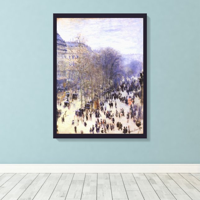 Boulevard des Capucines de Claude Monet, Arte Fino (Insitu (piso de madera))