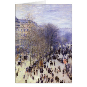 Boulevard des Capucines por Claude Monet, Bella Ar