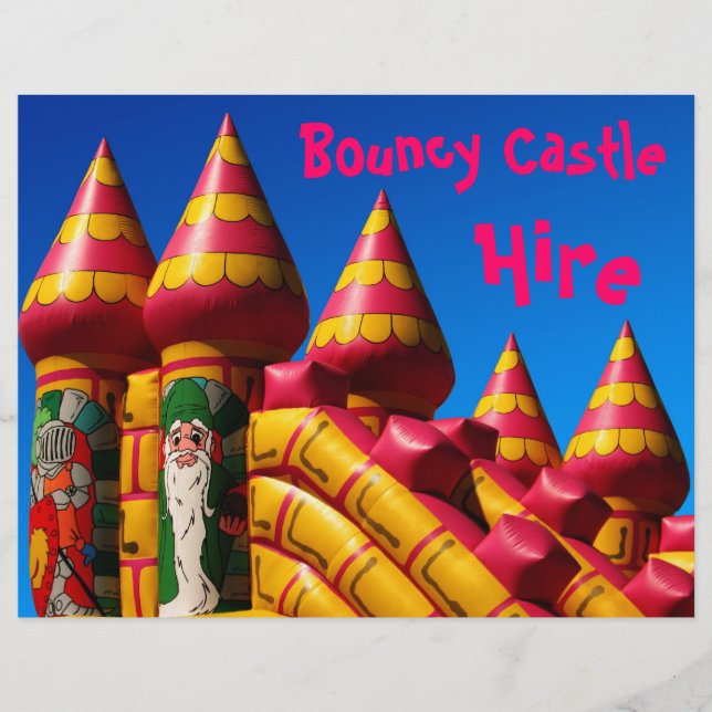 Bouncy Castle Flyer (Frente)
