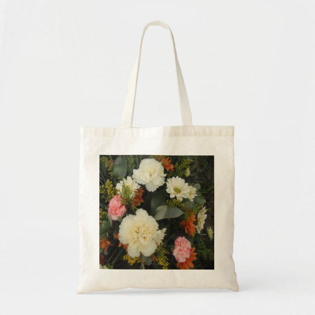 Bouquet de carnación de bolsos de mano (Frente)