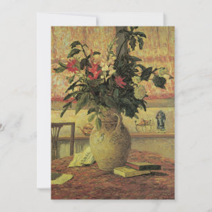 Bouquet de flores en la ventana de Maxine Maufra