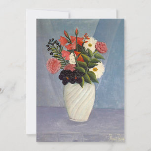 Bouquet de flores Henri Rousseau