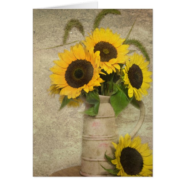 Bouquet de girasol (Frente)
